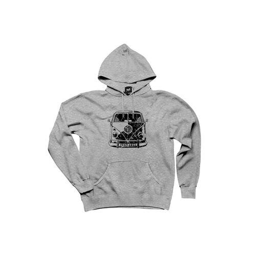Volkswagn Van BW Gri Kapşonlu Sweatshirt Hoodie