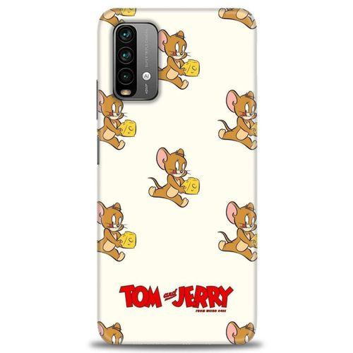 Xiaomi Redmi 9T Kılıf HD Baskılı Kılıf - Jerry + Tam Ekran Koruyucu