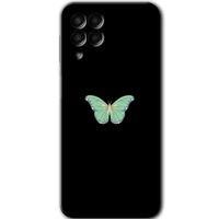 Galaxy M33 Kılıf HD Desen Baskılı Arka Kapak - Butterfly Tree