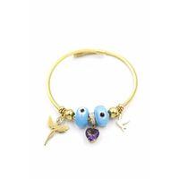 Melek Charm Bilezik - Altın