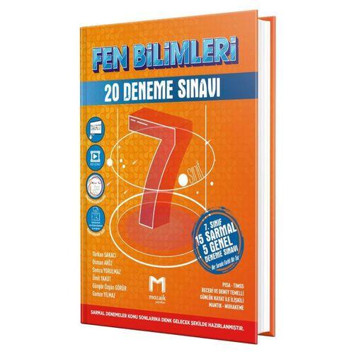 7. Sınıf Fen Bilimleri 20 li Deneme Mozaik Yayınları