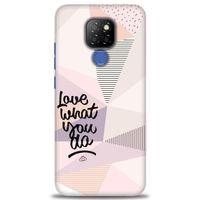 General Mobile GM 20 Kılıf HD Baskılı Kılıf - What You Do + Tam Ekran Koruyucu