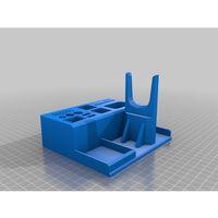 Sıcak Silikon Tabancası Standı Araç Tabanı ile (Bu ürün Sadece Plastik parçadır - Almadan Önce Soru Sorabilirsiniz)