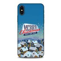 Yılbaşı Süsleri 16 Apple iPhone XS Kılıf Silikon Kapak