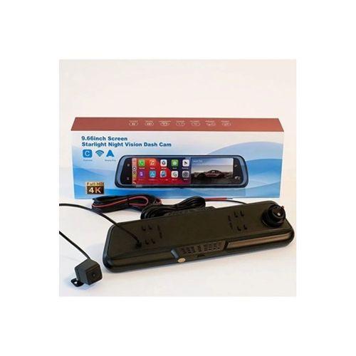 4k Ips Ekran Tam Dokunmatik 9.66” Dikiz Ayna Araç Içi Kamera (4k Ön 1080p Arka) | Carplay