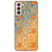 Lopard Samsung Galaxy S21 Plus Uyumlu Kılıf Frutix (62) Koruyucu Silikon