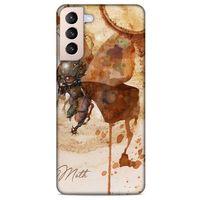 Samsung Galaxy S21 Plus Uyumlu Kılıf The Dark Crystal (8) Baskılı Kılıf The Ritual-Master