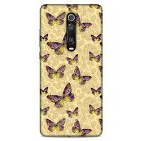 Xiaomi Redmi K20 Kılıf Kelebek Etkisi (38) Neo Hybrid Kılıf Kırmızı Tonlar