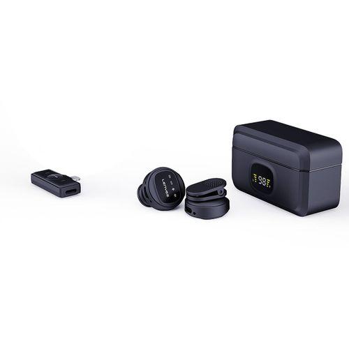 Lenyes LM204-L Type-C Şarj Portlu Akıllı Gürültü Engelleyicili Lightning Bağlantılı Kablosuz Yaka Mikrofonu