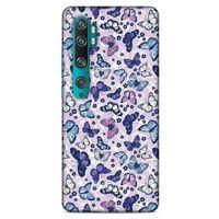 Xiaomi Mi Note 10 Pro Kılıf Kelebek Etkisi (28) Arka Kapak Karışık Renkli
