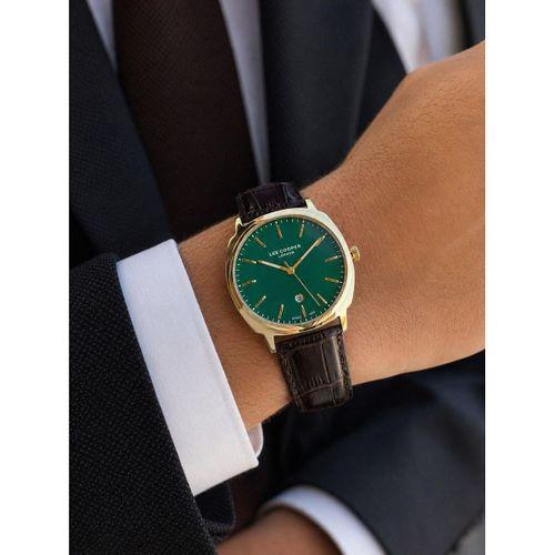 Lee Cooper Deri Kordon Takvimli Kadran 2 Yıl Garantili 5 Atm Suya Dayanıklı Erkek Kol Saati 8248.172