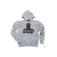 Snoop Dogg Snoopify Gri Kapşonlu Sweatshirt Hoodie