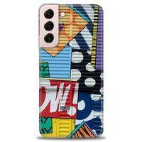 Samsung Galaxy S22 Plus Kılıf HD Baskılı Kılıf - Grafiti + Tam Ekran Koruyucu