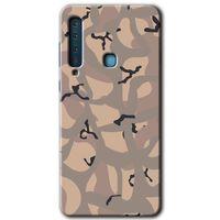 Potkal Hediye Fabrikası Samsung Galaxy A9 2018 Kılıf HD Desen Baskılı Arka Kapak - Kamuflaj 6