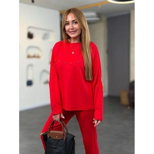 Kadın Inci Detay Modal Kumaş Ikili Takım