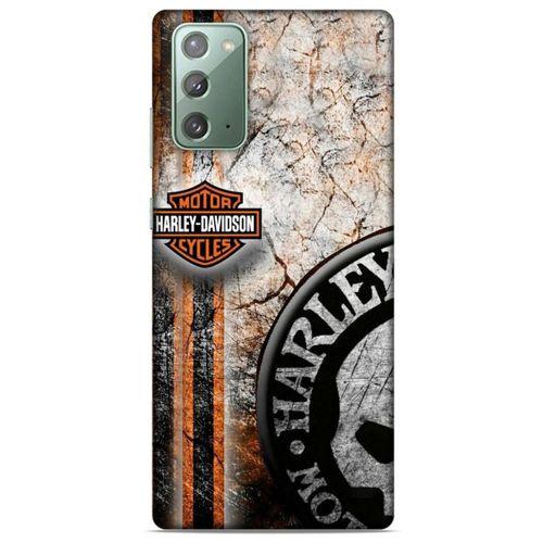 Samsung Galaxy Note 20 Uyumlu Kılıf Motorsiklet (11) Tam Koruma Harley Davidson