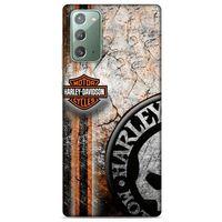 Samsung Galaxy Note 20 Uyumlu Kılıf Motorsiklet (11) Tam Koruma Harley Davidson
