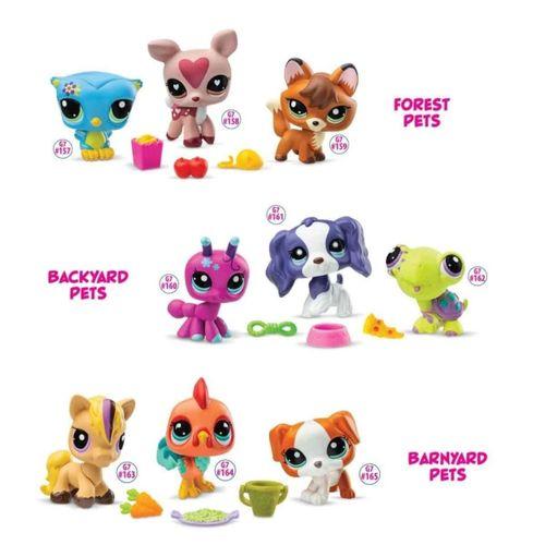 Eğitici Çocuk  6469 SUN-Littlest Pet Shop Minişler 3’lü Figür Setİ