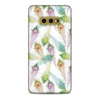 Samsung Galaxy S10e Kılıf Desenli Özel Seri Tüyler (23) Ultra Koruma Kılıfı
