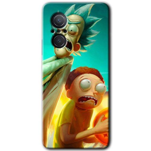 Huawei Nova 9 SE Kılıf HD Desen Baskılı Arka Kapak - Rick Morty