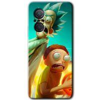 Huawei Nova 9 SE Kılıf HD Desen Baskılı Arka Kapak - Rick Morty