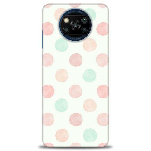 Xiaomi Poco X3 Pro Kılıf HD Baskılı Kılıf - Blue Pink + Tam Ekran Koruyucu