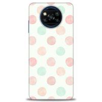 Xiaomi Poco X3 Pro Kılıf HD Baskılı Kılıf - Blue Pink + Tam Ekran Koruyucu