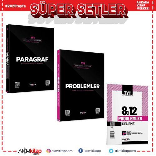 Marka Yayınları Paragraf ile Problemler Soru Bankası ve Problemler Denemesi 3 Kitap Set
