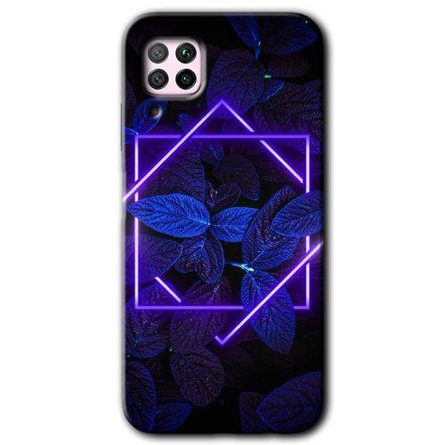 Huawei P40 Lite Kılıf HD Desen Baskılı Arka Kapak - Mekanik Yaprak 5