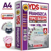 2026 YDS Fransızca ÖSYM Tıpkı Basım Çıkmış Soru Deneme Paketi 6lı Fasikül SETİ
