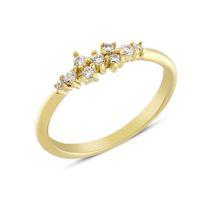 14 Ayar Altın Mini Taşsız Minimal Yüzük YZK317