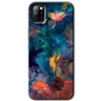 İnfinix Smart 5 Kılıf HD Desen Baskılı Arka Kapak - Color Storm