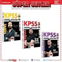 Yargı Yayınları 2026 KPSS Tarih Coğrafya ve Vatandaşlık Tamamı Çözümlü Deneme Seti 3 Kitap