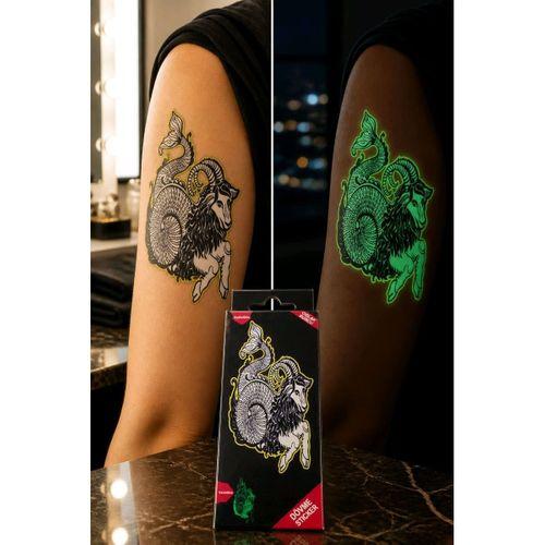 Monalisa Home  Kalıcı Gece Fosforlu Figürlü Dövme