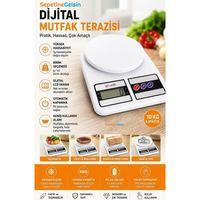 Sepetinegelsin Dijital Hassas Mutfak Terazisi Lcd Ekranlı Baskül