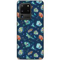 Samsung Galaxy S20 Ultra Kılıf Baskılı Özel Seri Taşlı (45) Liquid Air Kılıf