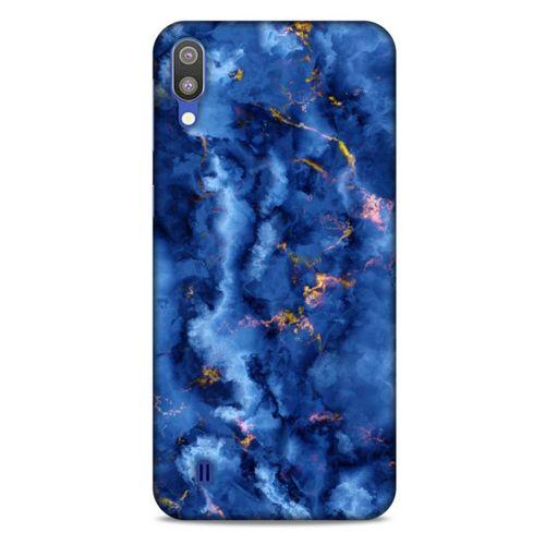 Samsung Galaxy M10 Uyumlu Kılıf Mavi Delisi (7) Telefon Kılıfı Mermer