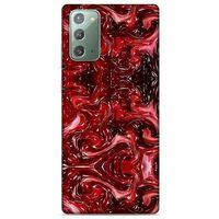 Mermer Desenli (45) Tema Liquid Air Kılıf Şarap Samsung Galaxy Note 20 Kılıf