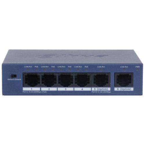 DAHUA S3006-4ET-60 4FEX2XGE 60W YÖNETİLEMEZ POE SWITCH
