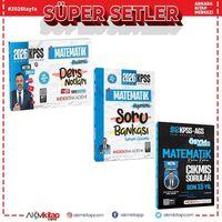İndeks Akademi 2026 KPSS Matematik Akademisi Video Ders Notları Soru Bankası ve Çıkmış Sorular Seti 3 Kitap