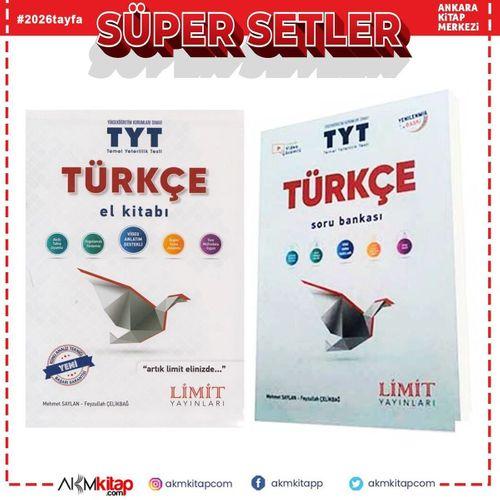 Limit Yayınları TYT Türkçe Soru Bankası ve Türkçe El Kitabı 2 Kitap Set