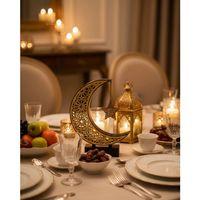 3d Hilal Yıldız Biblo 23x23 Cm Şık Ve Zarif Dekorasyon