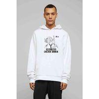 Pubg Winner Winner Smoke Baskılı Beyaz Erkek Kapşonlu Sweatshirt