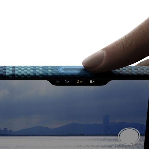 Apple iPhone 17 Pro Kılıf M-safe Şarj Özellikli Aramid Fiber Pitaka Tactile Woven Sunset-Moonrise Serisi Kapak