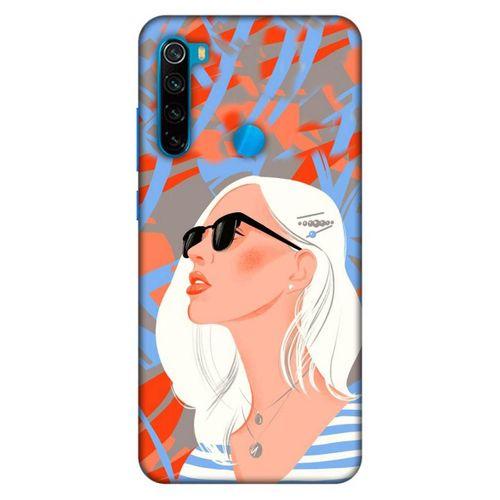 Lopard Xiaomi Redmi Note 8 Uyumlu Kılıf Sürreal Yüzler ♀ (13) Silikon Kap Baskılı