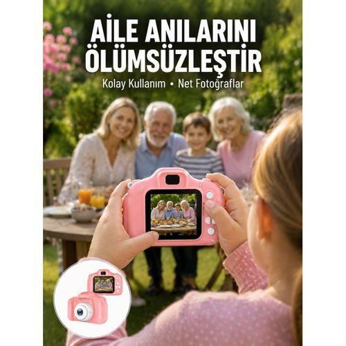 Taşınabilir Hd Dijital Kamera Video Kayıt Fotoğraf Çekim Usb Bağlantılı  Yeni Nesil