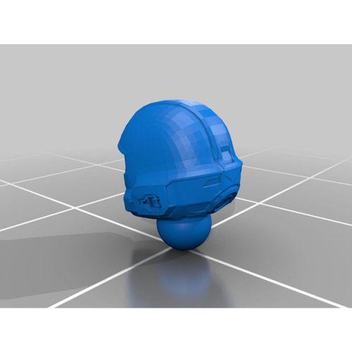 Helldivers Miniatürler için Kask (Bu ürün Sadece Plastik parçadır - Almadan Önce Soru Sorabilirsiniz)