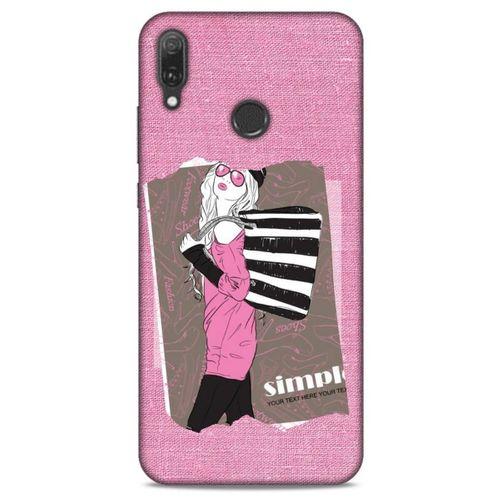 Sokak Modası 17 Huawei Y9 2019 Kılıf Desenli Silikon