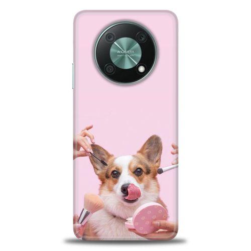 Huawei Nova Y90 Kılıf HD Baskılı Kılıf - Sevimli Köpek + Tam Ekran Koruyucu