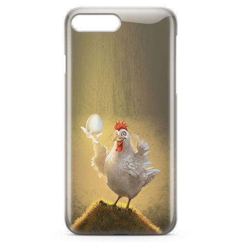 Apple iPhone 8 Plus Kılıf Yumurtam Benim Arka Kapak Koruma Desenli Full Koruyucu